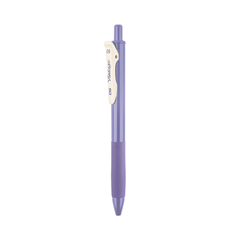 Retro Color Gel Pen Set Student Stationery