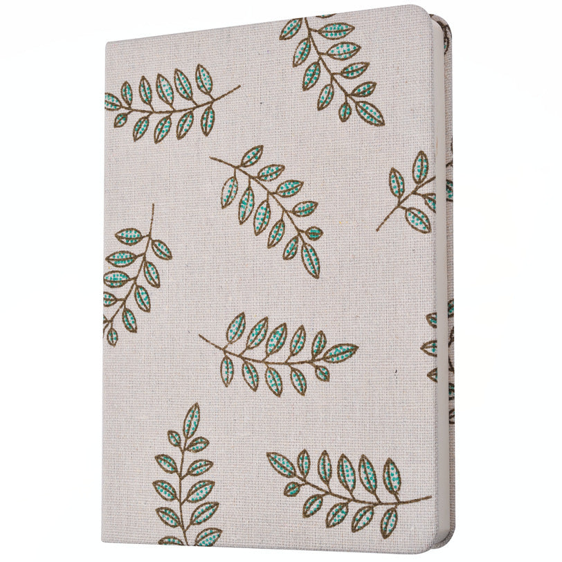 Japanese and Korean small super thick fabric notebook