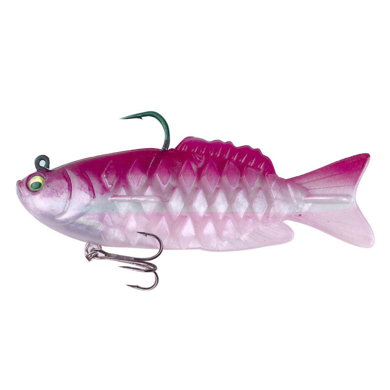 Soft Shad Lure Ultrasoft Multisection Silicone