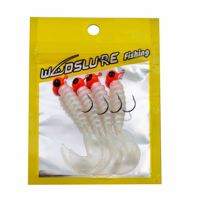 Soft Lure Bionic Lead Head Hook Fishing Tackle