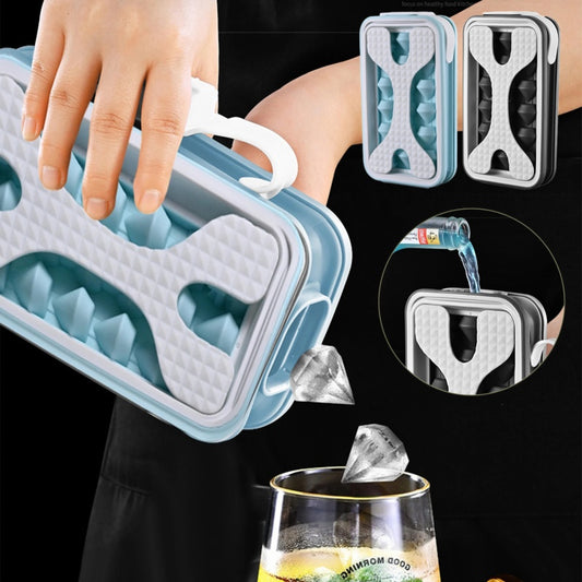 Ice Cube Mold Ice Maker Bottle Ice Cube Bottle Creative Ice Ball Diamond Curling Summer Kitchen Gadgets