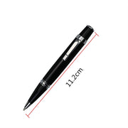 Pocket Signature Pen Free Tragbarer Tintenroller aus Metall in Schwarz