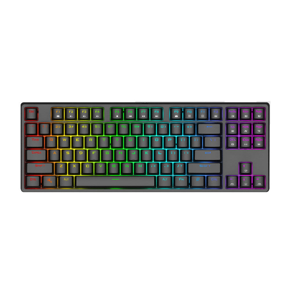 MK8 Mechanische Tastatur RGB Büro Backlit Blau Rot G Gelb Achse Jiadalon