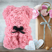 Rosenbär Ewige Blume Rose Teddybär PE Schaumbär 25cm Valentinstag