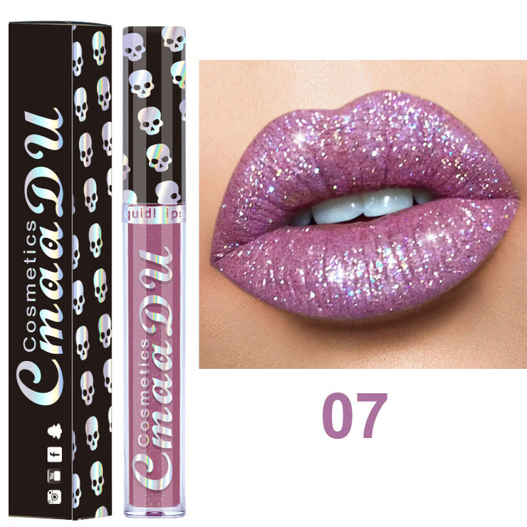 Metallischer Lipgloss