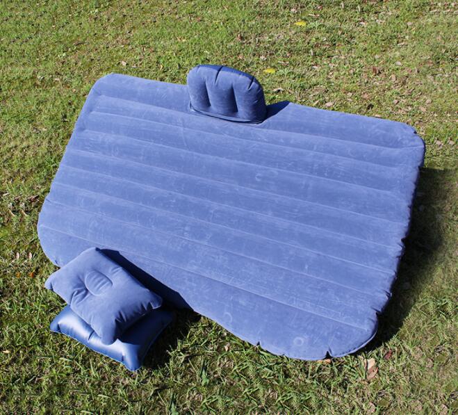 Inflatable bed for the car