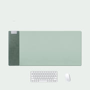 Schnellladegerät 15W  Mouse Pad mit kabelloser Lade-Schreibtisch-Matte Office Home