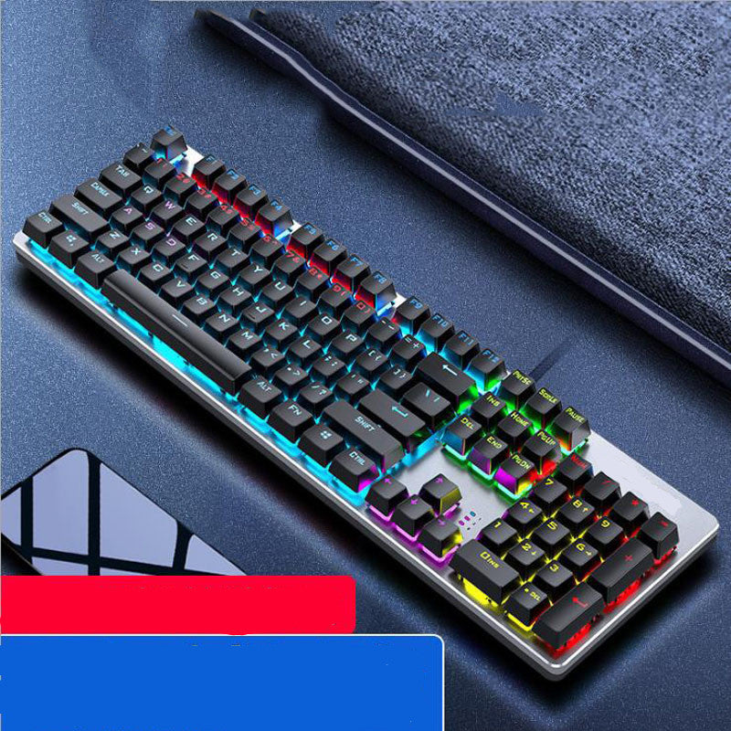 Real mechanical keyboard GK410 Green Axis