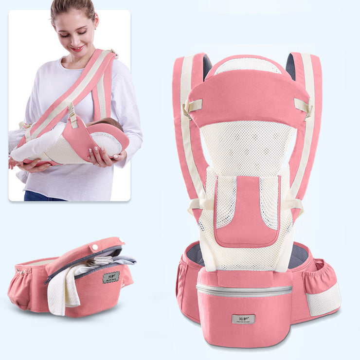 Ergonomische Babytrage Säuglingsbaby-Hüftsitzträger 3 in 1 nach vorne gerichtete ergonomische Känguru-Babytragetuch