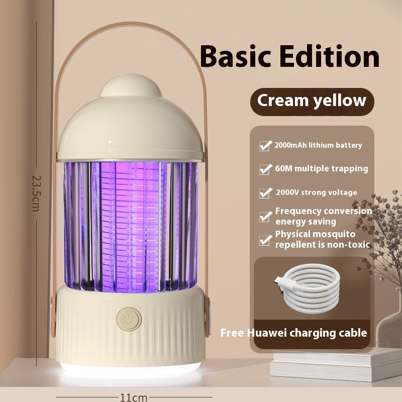 Electric Shock Mosquito Killing Lamp Indoor Outdoor Camping Mosquito Killer