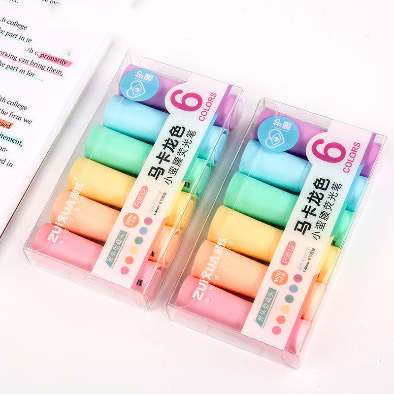 Cute, large-volume marker pen in macaron color