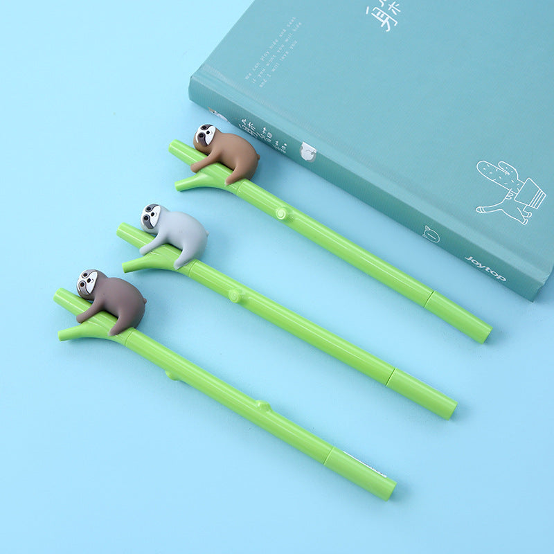 Zhongfan Creative Small Black Cute Cartoon Signature Pen