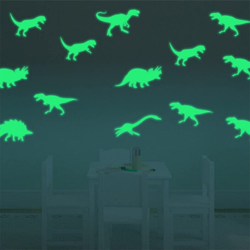 Fluorescent butterfly luminous wall stickers