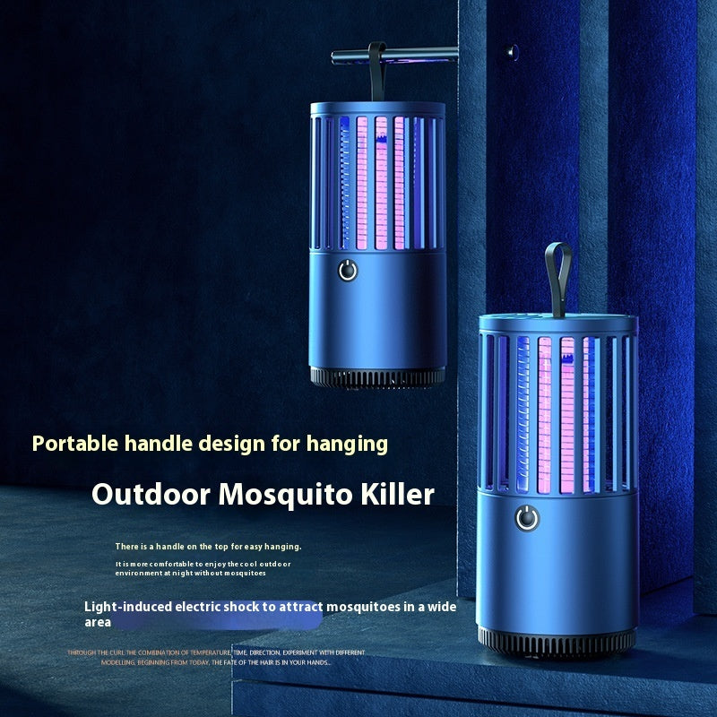 Electric Shock Mosquito Killing Lamp for Household Outdoor USB Chargers