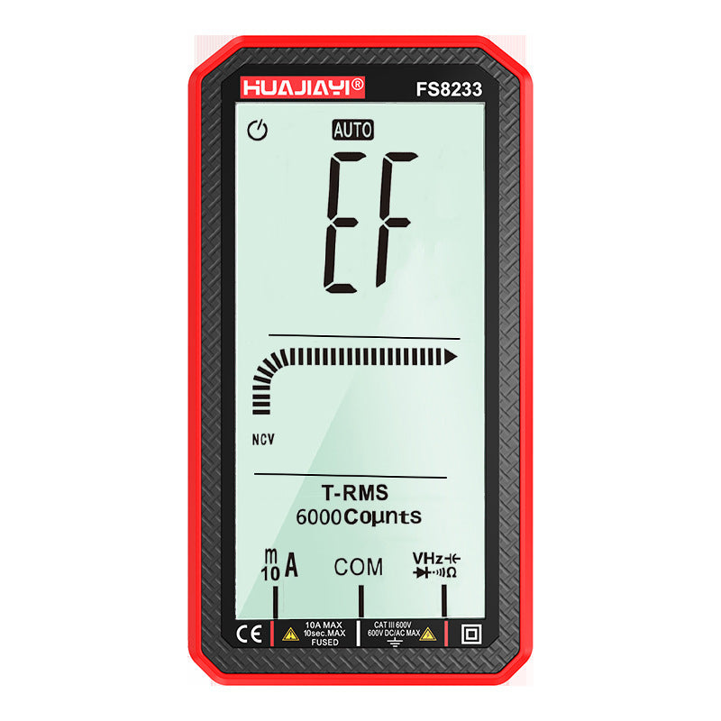 Intelligentes Multimeter mit großem Bildschirm, vollautomatisch, digital, hohe Präzision