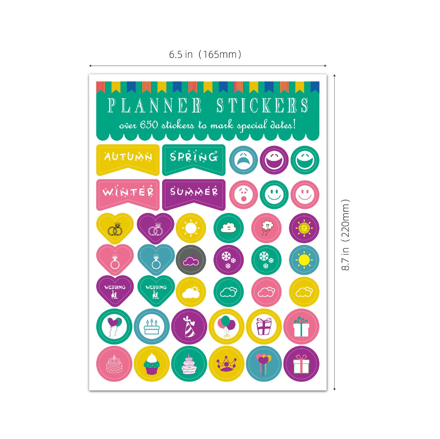 Plan Decoration Note Stickers Creative Planning Stickers 