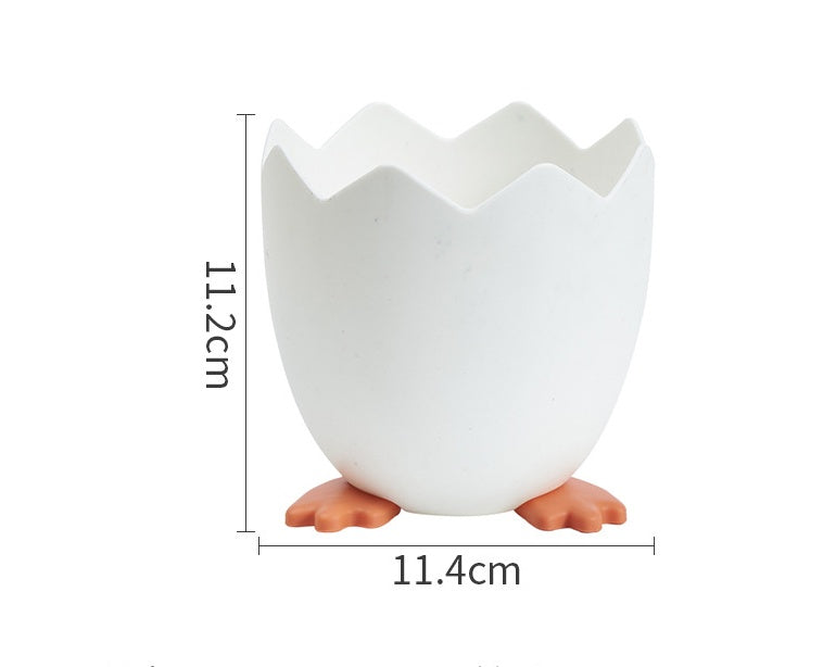 Pen Holder Broken Egg Shape Multifunctional