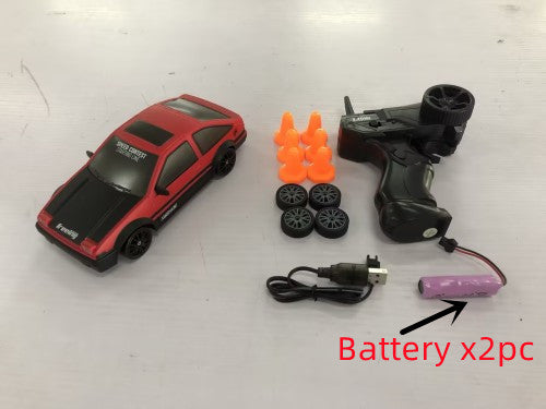 Drift Rc Auto 4WD RC Drift Auto Spielzeug Fernbedienung GTR Modell AE86 Fahrzeug Auto RC Rennwagen Spielzeug Für Kinder Weihnachtsgeschenke 2,4G