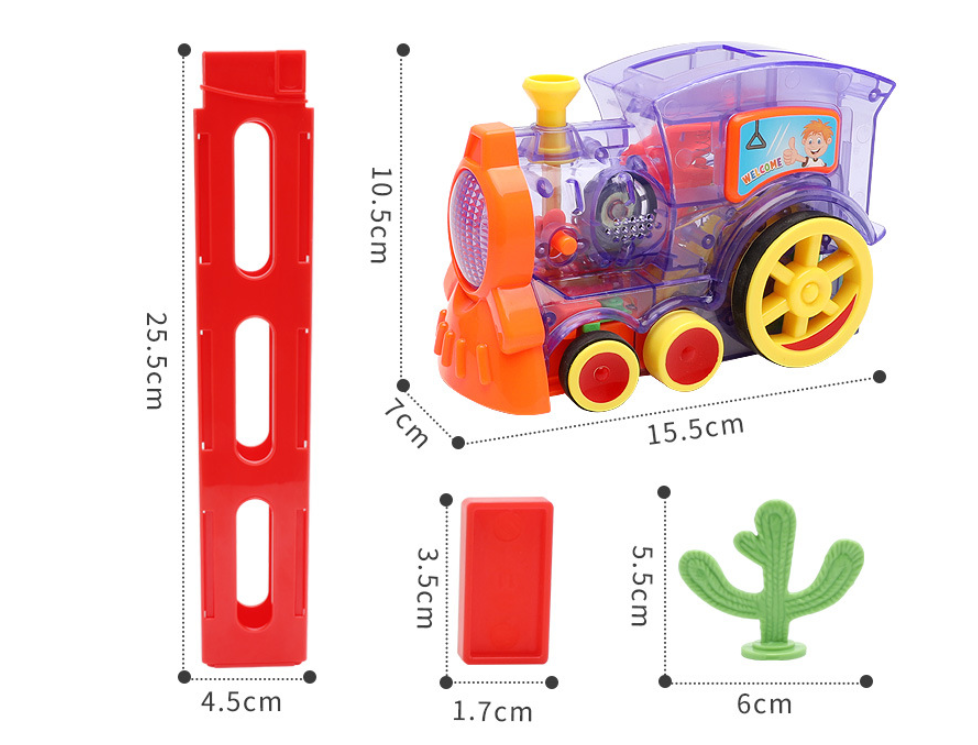 Domino Train Toy Baby Toy Car Puzzle