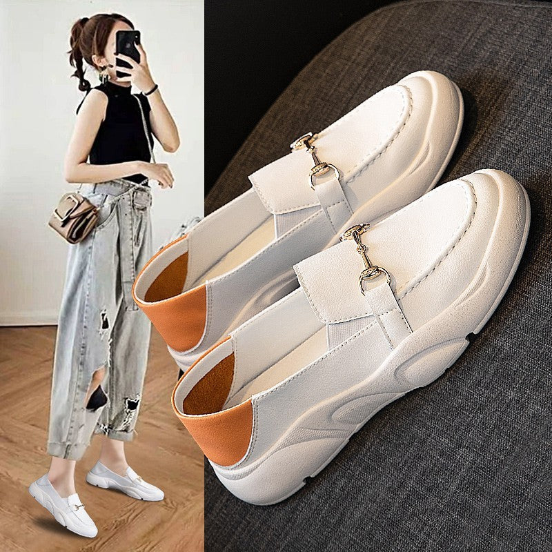 all-match summer leather casual shoes