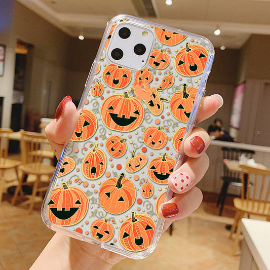 Halloween Series Transparent Silicone Phone Case