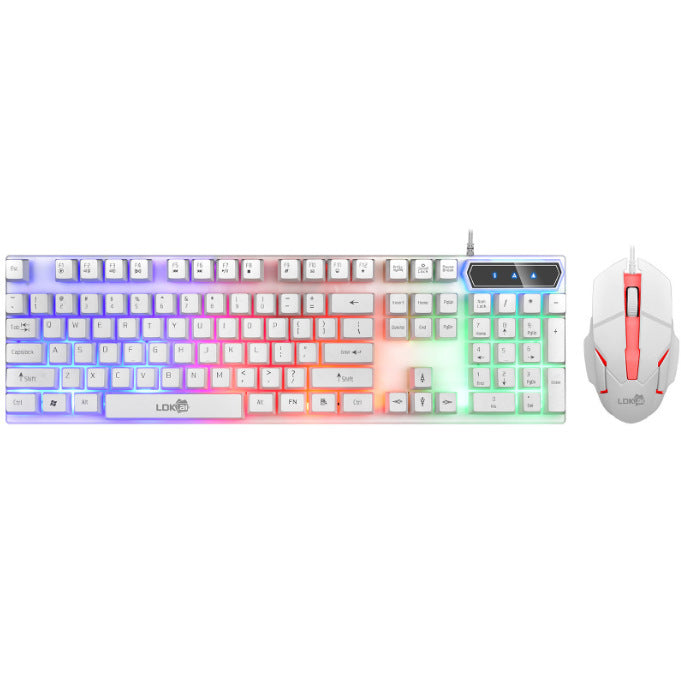 USB Keyboard and Mouse Light Up Game Kit