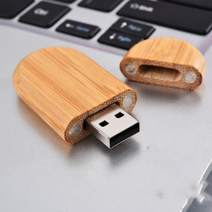 Holz USB-Laufwerk U Disk Set Ahorn Bambus Kreativ