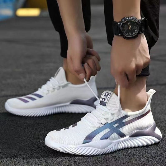 Soft Bottom Running Leisure Trendy Shoes Korean Style Men