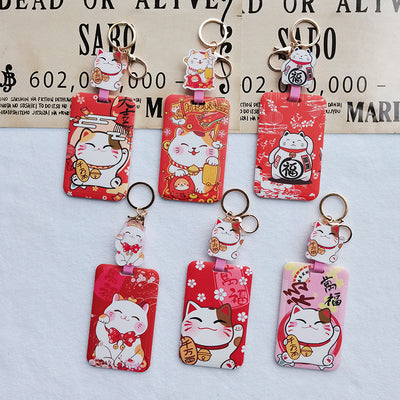 Lucky Cat Zehntausende Segen-Zertifikat-Set