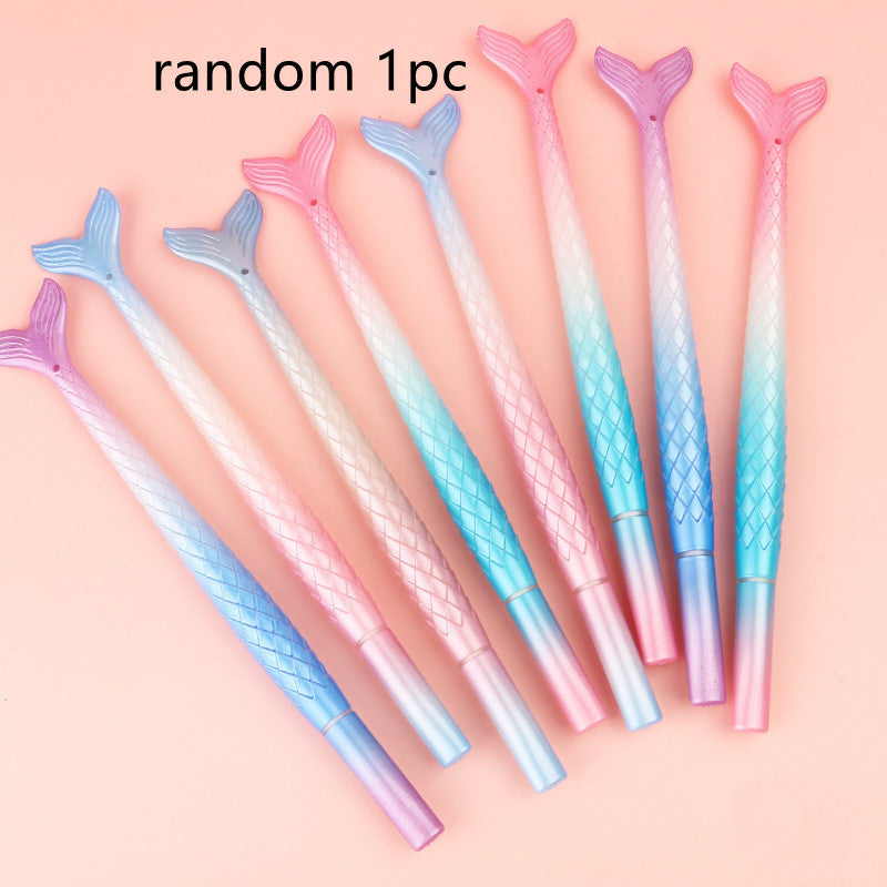 Creative Cute Cartoon Stylish Pen Mermaid Pen 038mm