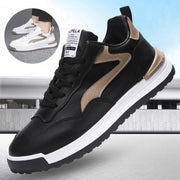 Trendy Schnür-Sneakers Freizeitschuhe Herrenmode Vielseitige runde Zehenpartie mit flacher Sohle Outdoor Casual Walking Laufschuhe