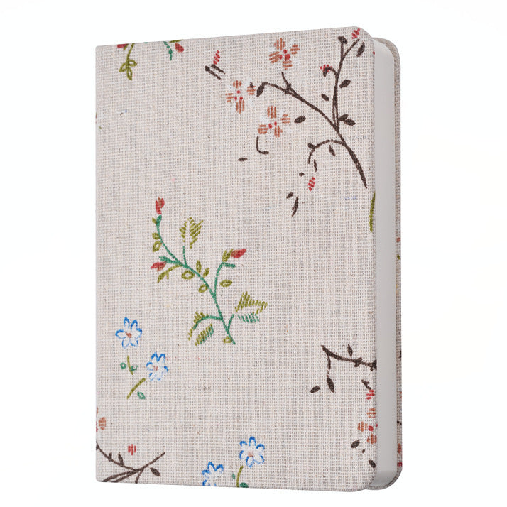 Japanese and Korean small super thick fabric notebook