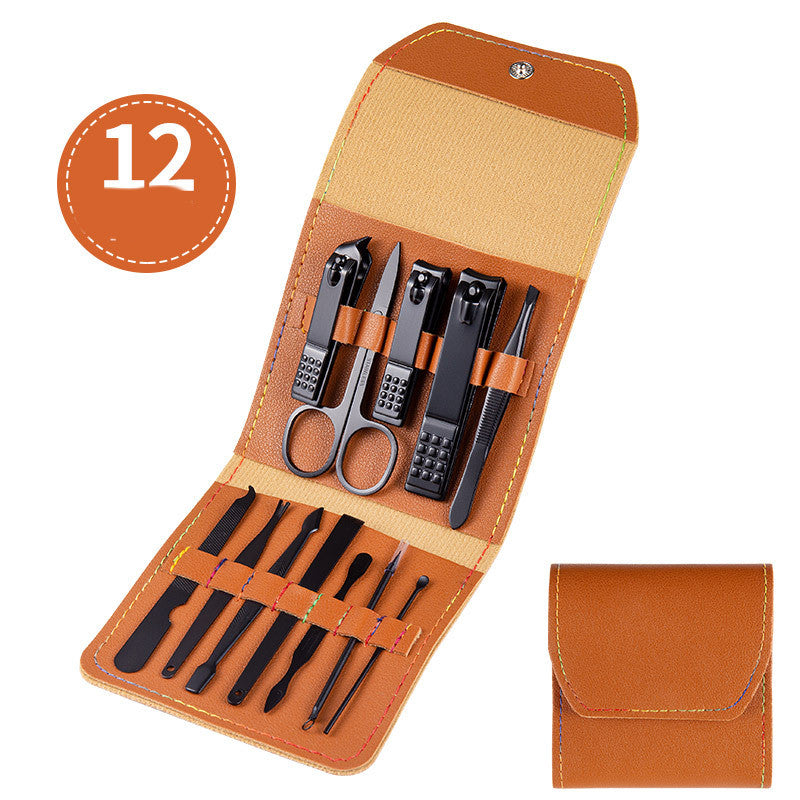 Professional scissors and nail clippers set