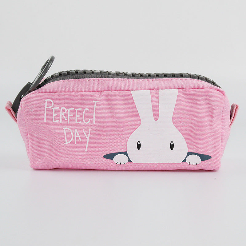 Creative Simple Cute Corner Animal Pencil Case