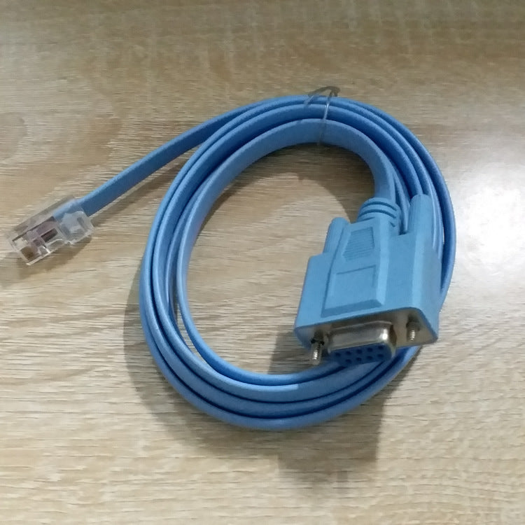 Netzwerk Kabel Kristall Kopf Zu COM Neun-pin Router Konfiguration Linie