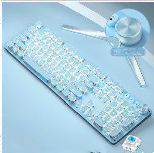 Mechanical keyboard, wired mouse set