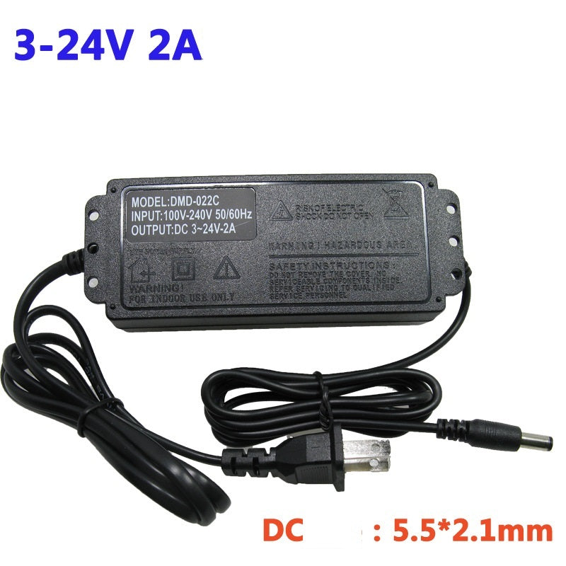 Power supply for LED digital display 3-24 V, 2 A