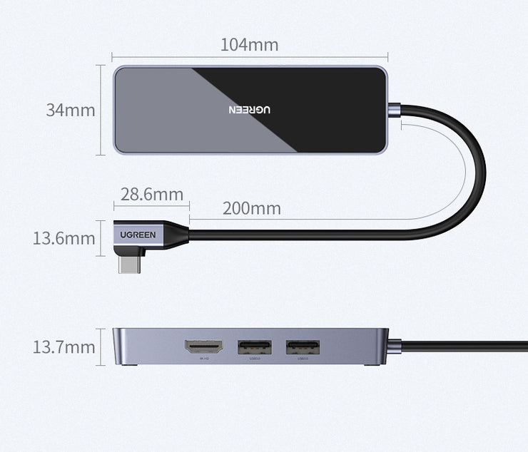 Konverter Multi-Funktion Gigabit Netzwerk Karte 3,0 Zweig Extender Adapter