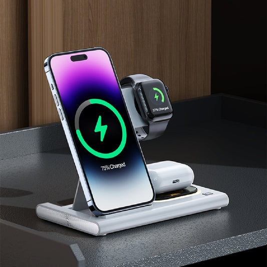 Fashion Folding Four-in-one Wireless Charger