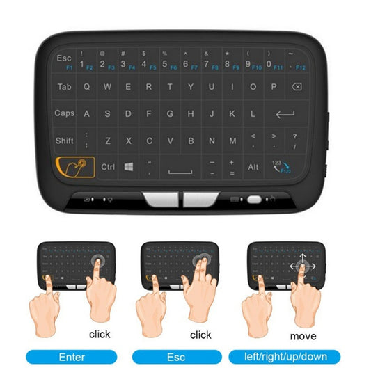 Mini H18 Wireless Keyboard 2.4GHz Touchpad for Android TV Box Notebook Tablet