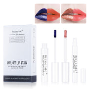 Abwischbarer Lipgloss, lichtechter matter Lippenstift