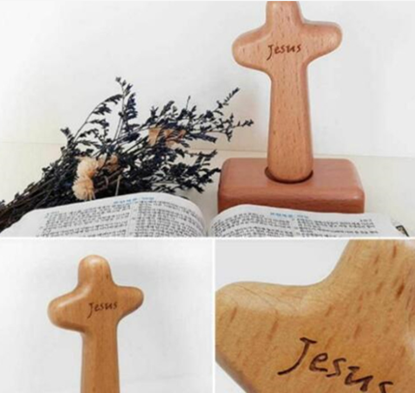 Cross Wooden Ornaments Decorative Arts And Crafts