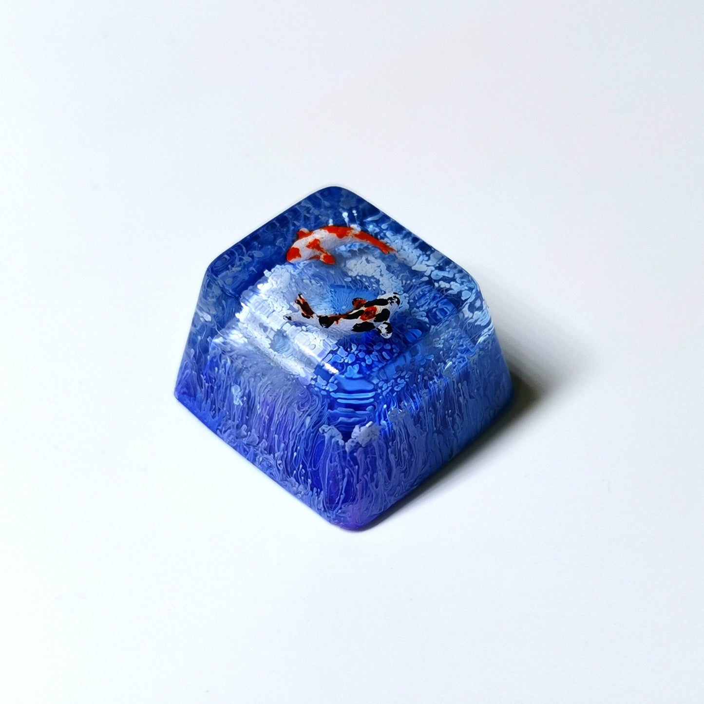 Koi resin mechanical keyboard keys