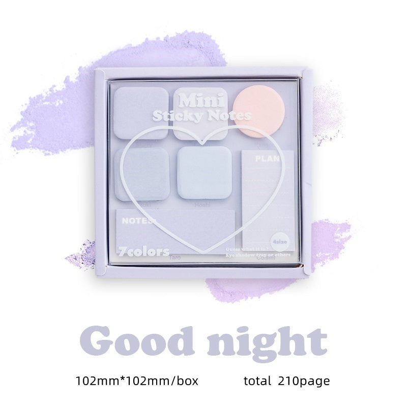 Eye Shadow Box Post It Stickers