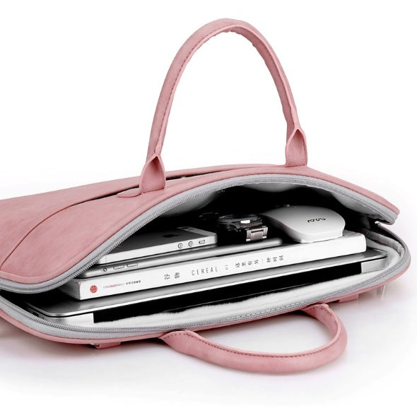 Faux Leder Laptoptasche für Frauen