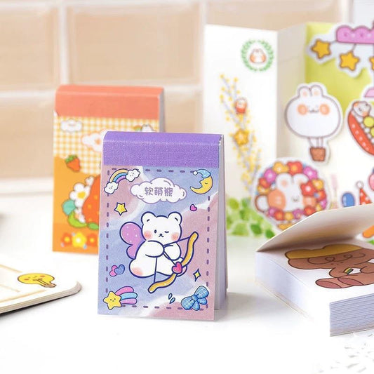 Stickers Hand Account Painting Heart Stickers Notebook Special Screen Protector Japanese Paper Cartoon Characters