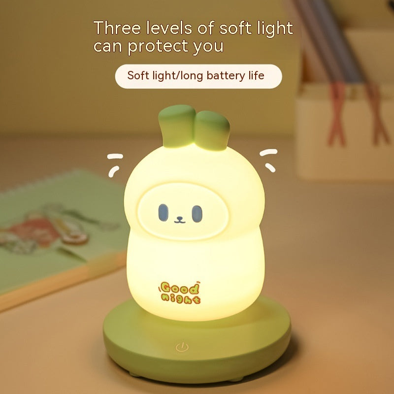 Rabbit USB Silicone Night Lamp Charging Lamp