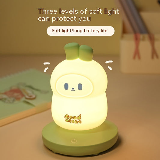 Rabbit USB Silicone Night Lamp Charging Lamp