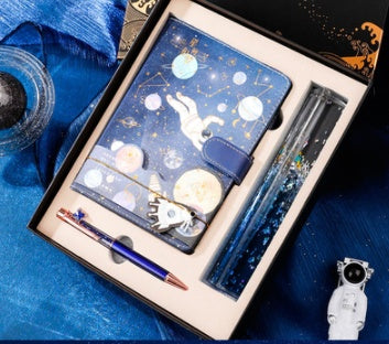 Galaxy Dream Malvorlagen Notizbuch Niedlicher Cartoon Astronaut