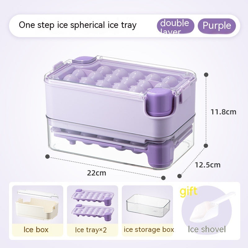 Ice cube mold household ice hockey storage sbox